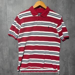 Red, white striped Polo Ralph Lauren Polo Shirt